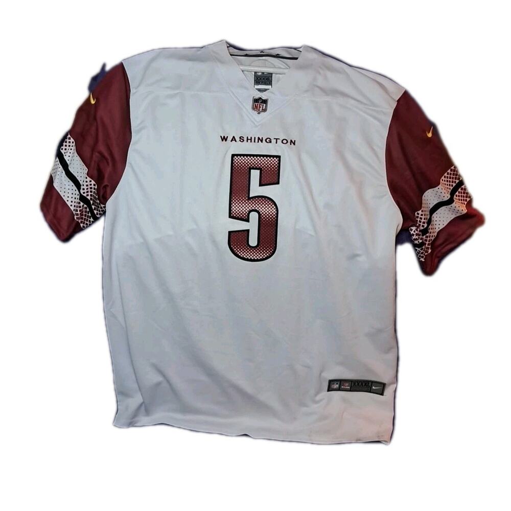 Jayden Daniels #5 Washington Commanders Jersey Size 4XL
